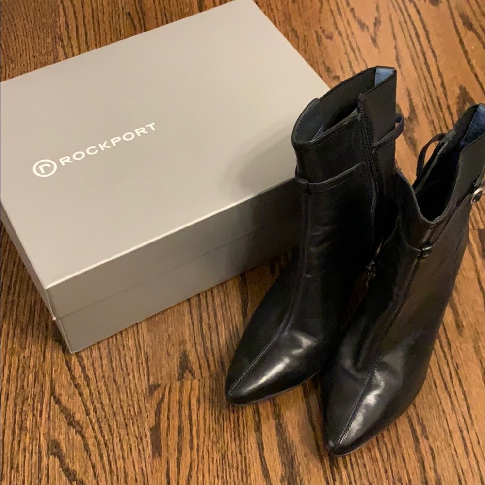 Rockport Pinsonnault Path Booties - black (size 6)